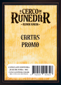 Foto do produto O Cerco de Runedar – Cartas Promo dos Mercenários