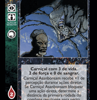Foto do produto VtES - Carta Avulsa: Carniçal Asanbonsam (Asanbonsam Ghoul)