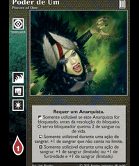 Foto do produto VtES - Carta Avulsa: Poder de Um (Power of One)
