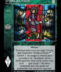Foto do produto VtES - Carta Avulsa: Trilha da Noite (Path of Night)