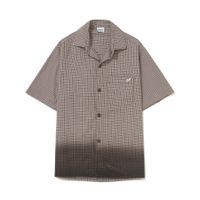 Foto do produto Camisa de Botão Jateada Xadrez