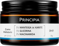 Foto do produto Creme Hidratante 5% Manteiga de Karite + 5% Glicerina + 2% Niacinamida Principia Skincare CH-01 com 50g