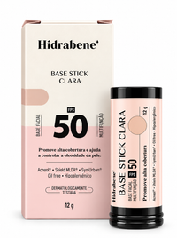Foto do produto Base Stick Clara Fps 50  12g Hidrabene