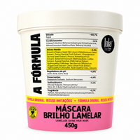 Foto do produto Máscara Brilho Lamelar A Fórmula 450g Lola Cosmetics