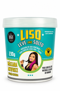 Foto do produto Máscara Antifrizz Liso Leve And Solto 230g Lola Cosmetics