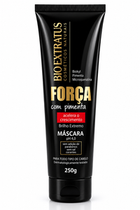 Foto do produto Máscara Força com Pimenta Acelera o Crescimento 250g Bioextratus