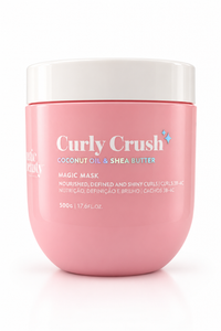 Foto do produto Máscara Curly Crush Cachos 3B-4C 500g Magic Beauty