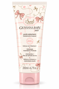 Foto do produto Loção Hidratante Corporal  Sweet Collection Peach 200ml Giovanna Baby