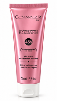Foto do produto Loção Hidratante Corporal  Rosé 200ml Giovanna Baby