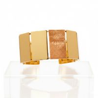 Foto do produto BRACELETE  CHAPEADO BANHADO EM OURO 18K