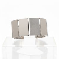 Foto do produto BRACELETE  CHAPEADO BANHADO EM PRATA 925