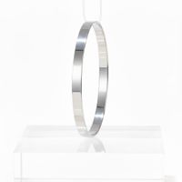 Foto do produto BRACELETE LISO BOLD BANHADO EM PRATA 925