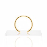 Foto do produto BRACELETE LISO REDONDO BANHADO EM OURO 18K 
