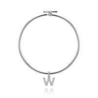 Foto do produto BRACELETE PARA PINGENTES BANHADO EM PRATA 925