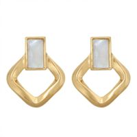 Foto do produto BRINCO GEOMETRICO ARTICULADO BANHADO A OURO 18K
