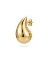 Foto do produto BRINCO GOTA BOLD BANHADO A OURO 18K