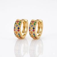 Foto do produto BRINCO SERENA MINI BANHADO A OURO 18K