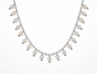 Foto do produto CHOKER PÉROLA BANHADO EM PRATA 925
