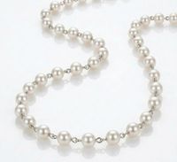 Foto do produto CHOKER PÉROLA ISABEL BANHADO EM PRATA 925