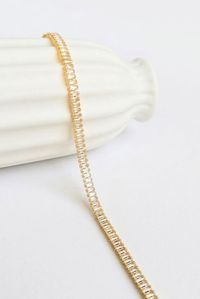 Foto do produto COLAR RIVIERA LOVE BANHADO EM OURO 18K