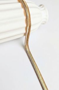 Foto do produto COLAR SNAKE 6MM BANHADO EM OURO 18K