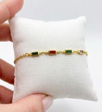 Foto do produto PULSEIRA INFANTIL COLORS - BANHADO EM OURO 18K