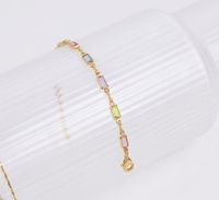 Foto do produto PULSEIRA RAINBOW INFANTIL BANHADO A OURO 18K