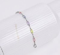 Foto do produto PULSEIRA RAINBOW INFANTIL BANHADO A PRATA 925