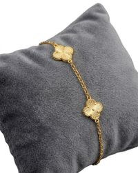 Foto do produto PULSEIRA TREVO BANHADO EM OURO 18K