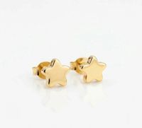 Foto do produto BRINCO INFANTIL ESTRELINHA BANHADO EM OURO 18K
