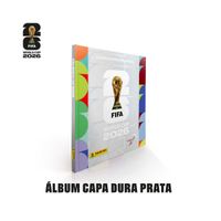 Foto do produto Álbum Capa Dura Prata 