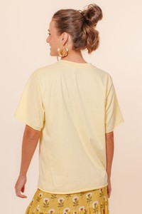 T-shirt Yoga Amarelo