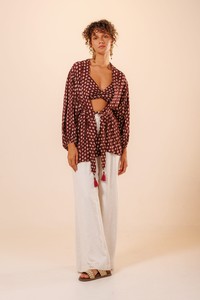 Kimono Oversized Verona Estampa Jambo