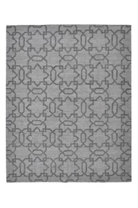 Kilim Geometric Grid Grey (2305)
