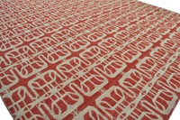 Kilim Double Face Maiorca Vermelho