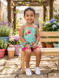 Foto do produto CONJUNTO ALCA 1-2-3 KYLY INFANTIL KY1001695