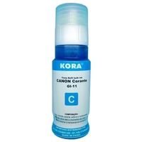 Foto do produto Tinta Compativel Canon G3170 G3160 G2160 Kora Gi-11 Cyan 70 Ml