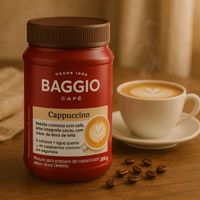 Foto do produto Baggio Cappuccino Bebida Cremosa em Pó Pote 200g