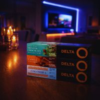 Foto do produto Kit 30 Cápsulas Café Expresso Exclusivo para Cafeteiras Delta Q Intensidades Especiais