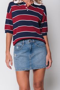 Foto do produto Mini Saia Jeans Azul