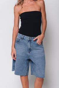 Foto do produto Bermuda Jeans Azul 
