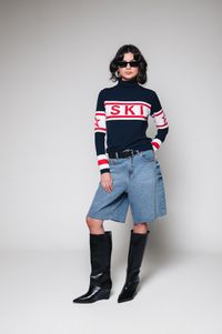 Foto do produto Blusa de Tricot Manga Longa Ski 