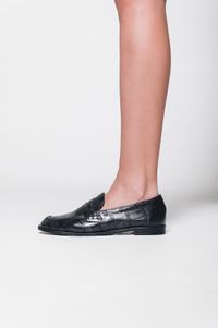 Foto do produto Mocassim Croco Preto  