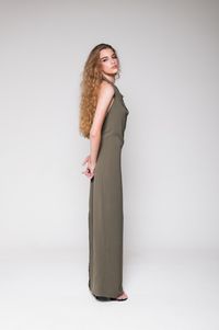 Foto do produto Vestido Frente Única Verde