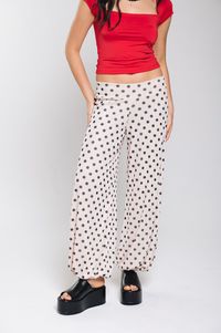 Foto do produto Calça Aladim Estampada Poá
