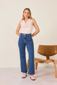 Foto do produto CALÇA DENIM CIGARRETE C.ALTA DZ21162