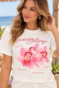 Foto do produto TSHIRT CANELLI IN BLOOM