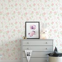 Foto do produto Papel de Parede Infantil Floral
