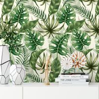 Foto do produto Papel de Parede Tropical Folhagens