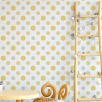 Foto do produto Papel de Parede Bolinhas (Tons de Amarelo)